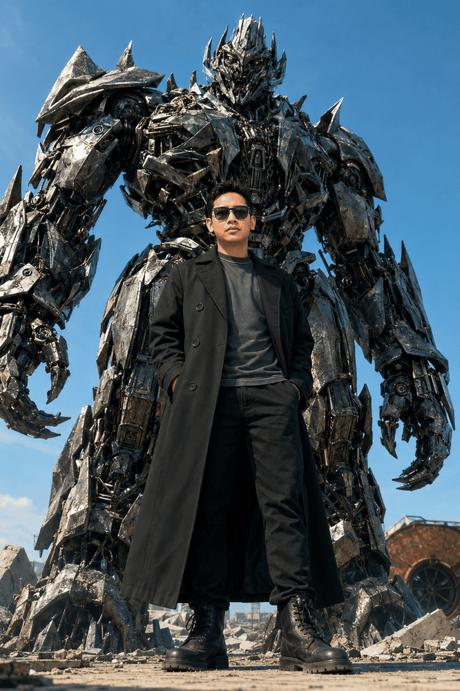 Prompt Mecha Robot Gaya Keren AI
